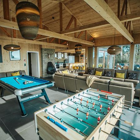 Villa Le Noir Flohay 30 Pers - Malmedy, Vue, Wellness Esterno foto