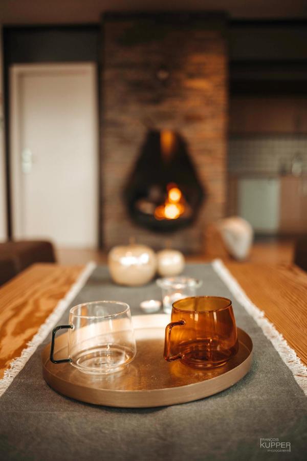 Villa Le Noir Flohay 30 Pers - Malmedy, Vue, Wellness Esterno foto
