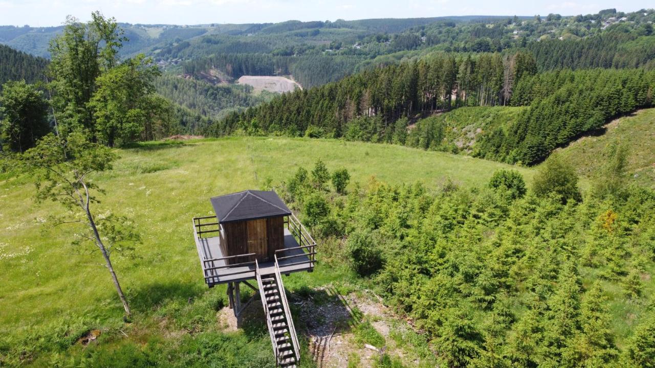 Villa Le Noir Flohay 30 Pers - Malmedy, Vue, Wellness Esterno foto
