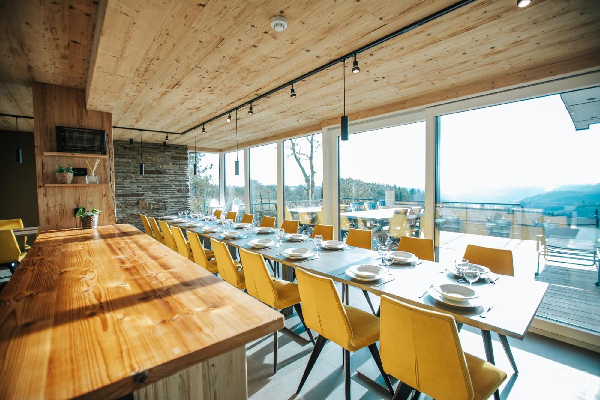 Villa Le Noir Flohay 30 Pers - Malmedy, Vue, Wellness Esterno foto