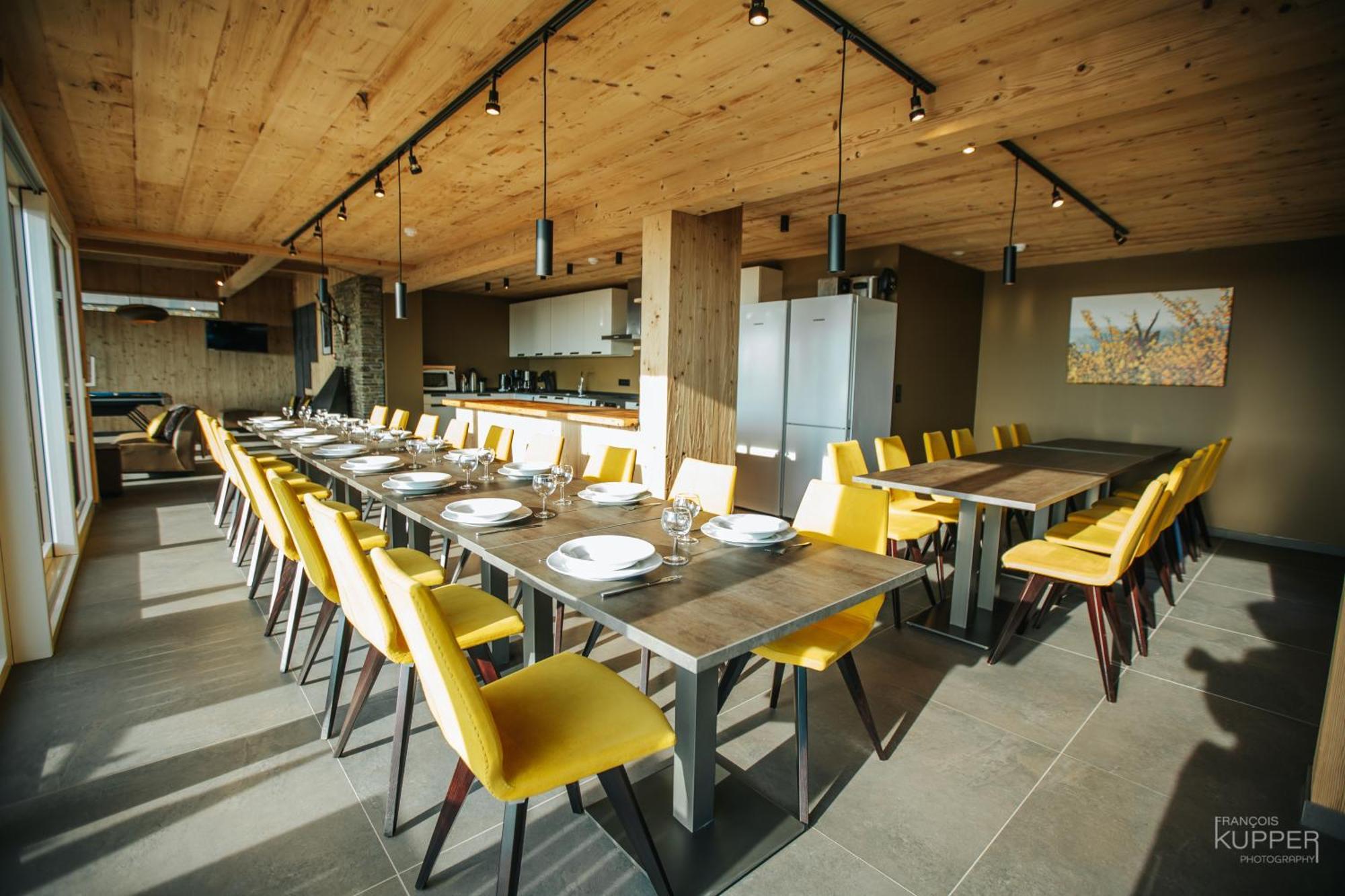 Villa Le Noir Flohay 30 Pers - Malmedy, Vue, Wellness Esterno foto